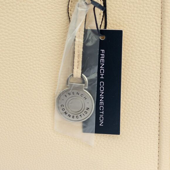 Women's Medium Handbag FRENCH CONNECTION Alisa Pebble Triple Section Satchel - Picture 11 of 11